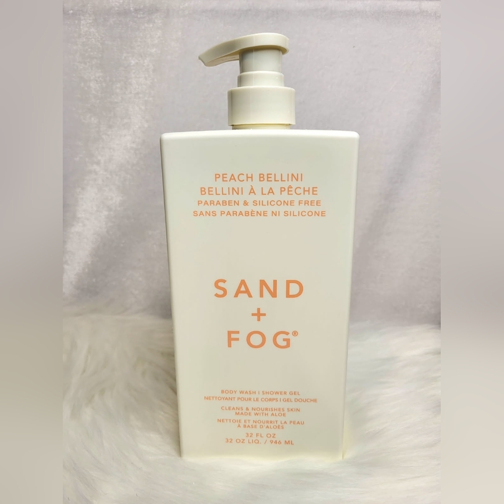 🍑NEW Peach Bellini Sand + Fog Body Wash 946 ml/32 fl oz.